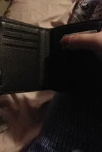 Cartera de piel sintética con estampado de calavera para hombre, tarjetero plegable, monedero corto