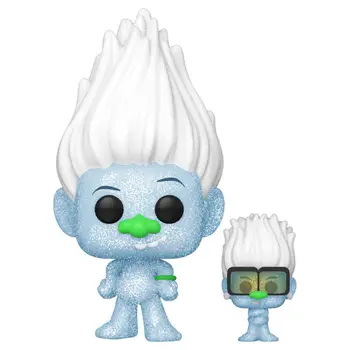 

POP figure Trolls World Tour Hip Hop Guy Diamond DGLT with Tiny Glitter