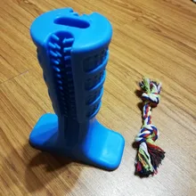 Dog-Toys Dog-Accessories Puppy Chew Interactive-Rubber Cleaning Supplier Dropship Small