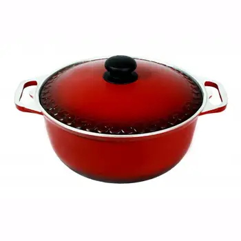 

Casserole with lid Asian 6L silumin (ECA 06)