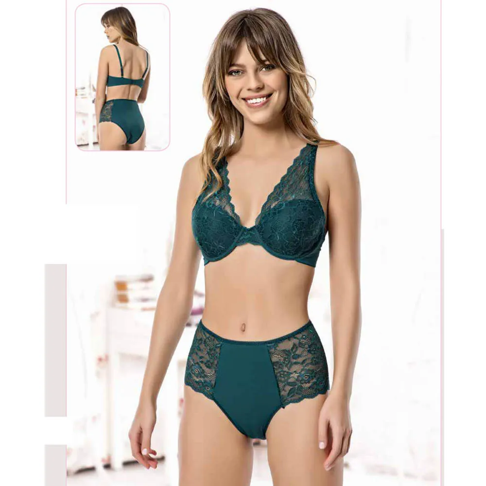 Emerald bra set Outlet
