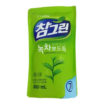 

Means for washing dishes CJ Lion green tea squeaky clean (reFill)