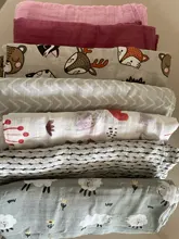 Kangobaby70-Manta de muselina para bebé, edredón de algodón 30% de bambú + algodón, pañal grande para recién nacido, colcha de muselina