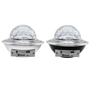 

Luce da discoteca speaker bluetooth ufo con luci colorate led crystal magic ball