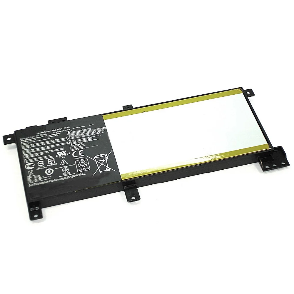 Rechargeable battery for laptop Asus x456 (c21n1508) 7.6V 3800mAh | Компьютеры и офис