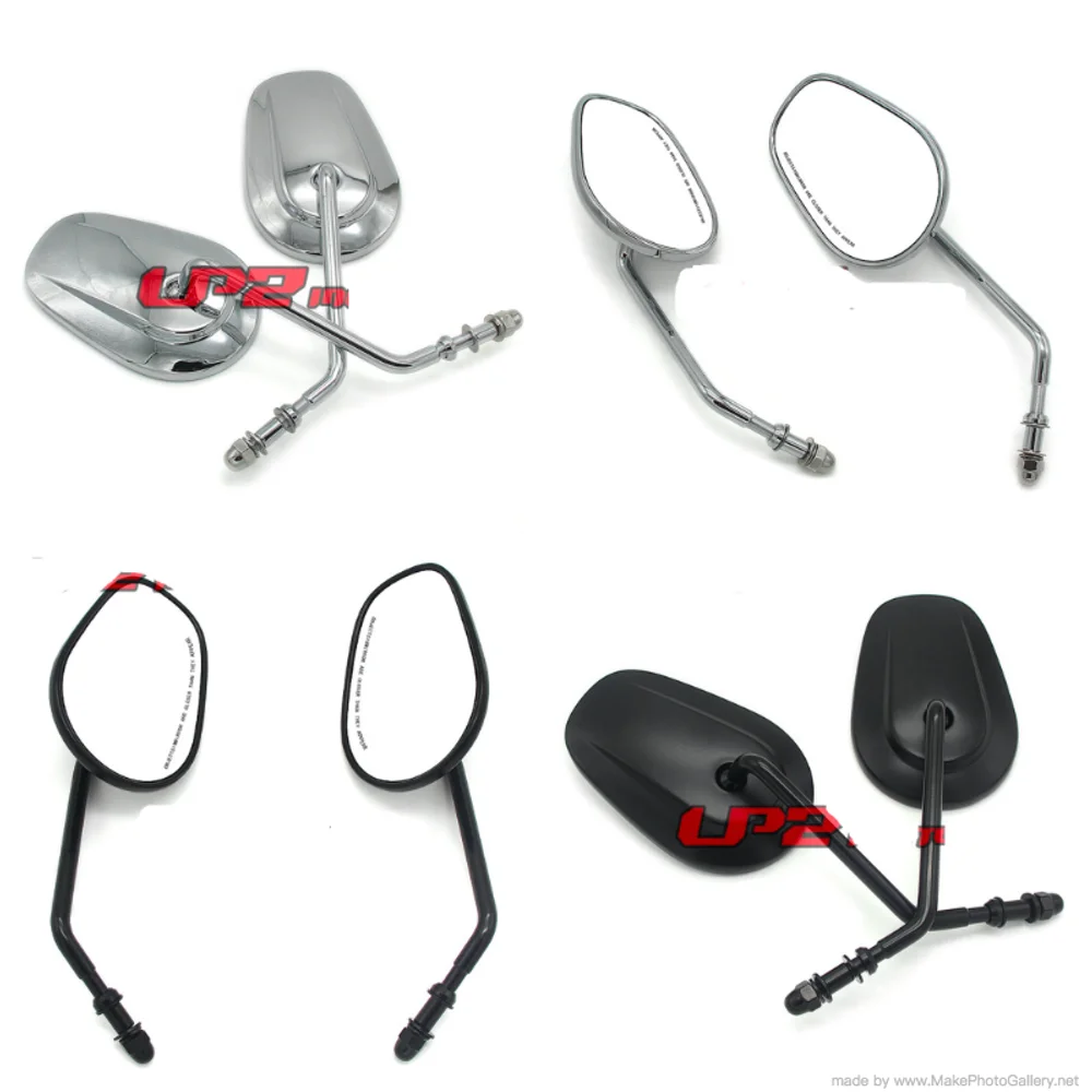 Specchietto Retrovisore Retrovisore Per Harley Freewheeler 40-Otto Xl1200X Heritage Softail Iron 883 Softail 88-17