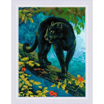 

1826 set for embroidery Riolis 'bagira '30*40 cm