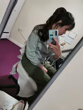 NICESY-Cola de Caballo largo ondulado marrón para mujer, extensión sintética, envoltura de cabello alrededor de poni de 22 pulgadas, 100g, Blanco/negro