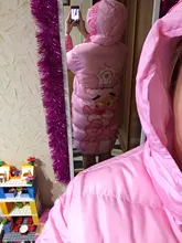 Parka Jacket Padded-Coat Character Women Hooded Spring Winter Cotton Thick White Black