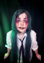 AMARA-lentillas cosméticas, lentillas de colores para ojos, bonitas, serie negra, 1 par