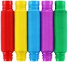Huge POP Tube Color Corrugated Stretch Plastic Tube DIY Vent Relief Fidget Sensory Toy For Kids 3-5 Anxiety & Stress Toy XL Tube 1