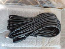 Universal 20ft/6 metros de longitud de Cable de extensión de 10M para la Seguridad Camera DC CCTV 12V adaptador de corriente de CC de 5,5x2,1mm macho