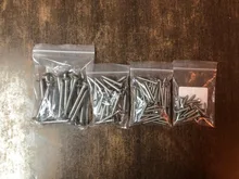 ZONSANTA-tornillos de rosca de acero inoxidable, M1.4, M1.7, M2, 3, M2.6, M3, M4, M5, M6, 304