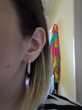 XIYANIKE 925 de plata esterlina coreano nuevo de moda O en forma de cuadrado pendientes de aro temperamento Simple encanto elegante, accesorios de la joyería