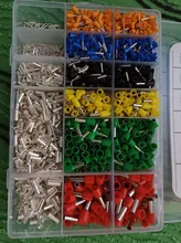 Terminal-Suit Cable-Wire-Connector Electrical-Tube-Terminals Crimping-Sleeve Pre-Insulated