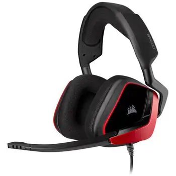 

Premium Void RGB Elite Wireless Gaming headset with microphone with 7.1 surround sound color black/red
