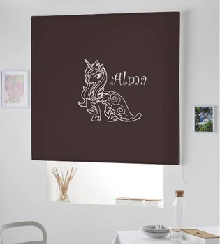 

Blind Iroa customizable Child/Unicorn Soul! ROLLER BLINDS TRANSLUCENT! (CHOCOLATE 100X175)