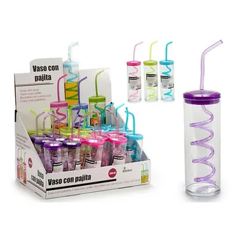 

Cup with Straw (6 x 24 x 6 cm) 330 ml