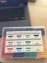 Tubes Cable-Sleeve-Kit Shrink-Tubing-Insulation Shrinkable Polyolefin-Wire Assortment