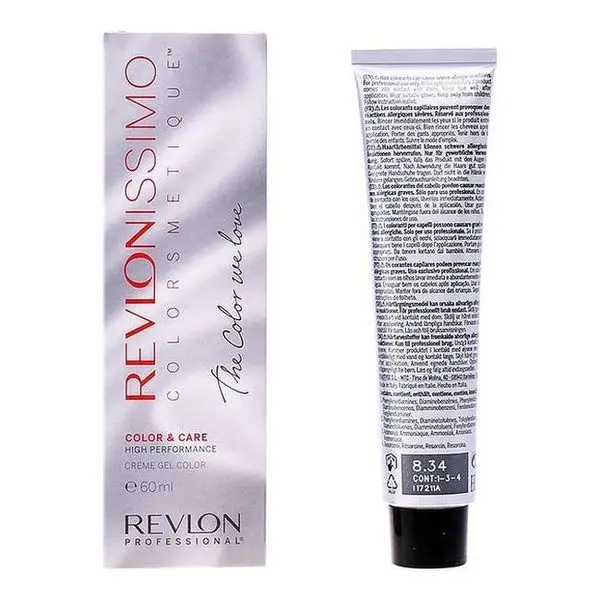Перманентный краситель Revlonissimo Revlon NMT 8,34
