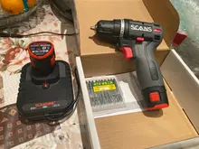 Cordless Screwdriver Power-Tools Electric-Drill SCANS Li-Ion-Battery S120 by 12V 36nm