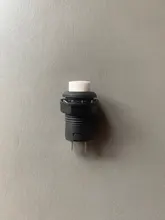 Interruptores de botón momentáneos autobloqueo DS228 DS428, 12mm, interruptor de Botón de Apagado 3A /125VAC 1.5A/250VAC DS-228 DS-428, 6 uds.