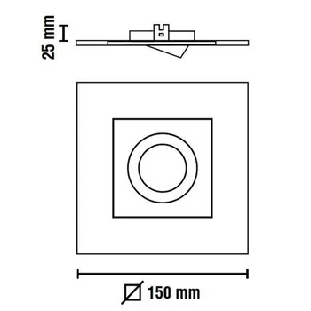

RECESSED ICEBERG LED SQUARE