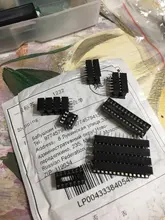 Sockets Pcb Connector Dip40-Pins DIP8 DIP14 DIP20 Round-Hole 18 16 20-28-32 6-8-14 IC