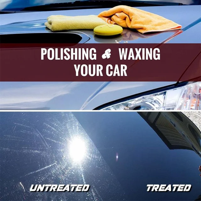 100ml New Car Coating Wax Car Scratch Repair Tool econtamination Polishing Wax Scratch Remover Paint Care Car Maintenance 4