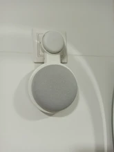 LINGYOU-minisoporte de pared para asistente de voz, soporte de Audio inteligente para cocina, dormitorio y baño, para Google Home