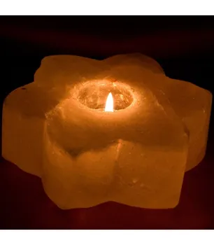 

Candle Holder Salt Flower - Natural Himalaya - Brutus - Feng Shui