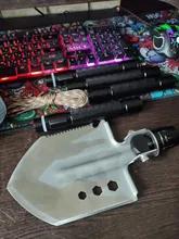 Pala de acampada multifunción MT1027, palas plegables de supervivencia, pala táctica militar para senderismo, herramientas de excavación de jardín al aire libre