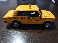 1/32-Diecast Taxi-Model Alloy-Toys Metal Car Russian-Lada Children with Gift-Box/openable