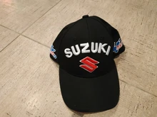 Gorra de béisbol de estilo hip-hop para hombre y mujer, gorro de béisbol de estilo hip-hop, de algodón, Snapback, para carreras, deportes al aire libre, SUZUKI Bordado de letras