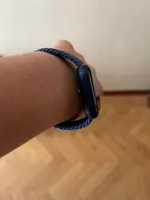 Correa de nailon trenzado para Apple Watch, correa elástica de 44mm, 40mm, 42mm y 38mm, serie iWatch 3, 4, 5, SE, 6