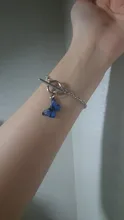 Pulseras de mariposa para parejas, brazaletes de diseño Ins para mujer, estudiantes, novia, hermana, regalo, Charms
