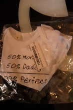 Body con estampado perfecto para recién nacidos, ropa informal para bebés, 2020, 50%, mamá + 50%, papá = 100%