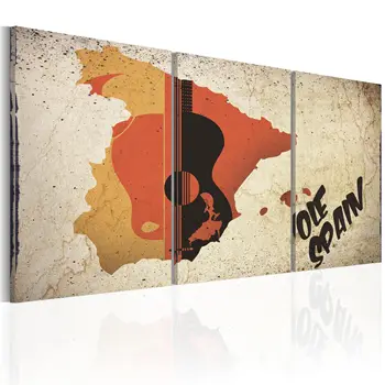 

Table-Spain: Guitar and flamenco-120x60