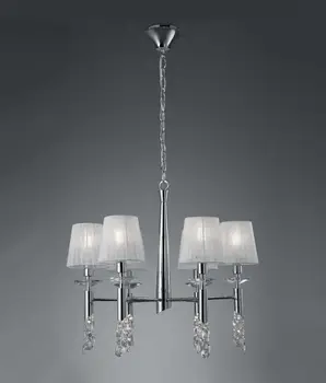 

Lamp Medium Chrome TIFFANY 6 + 6 lights