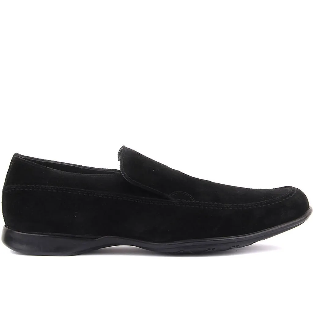 

Sail Lakers-Black Suede Men Casual Shoes