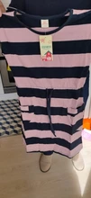 Vestido de verano estilo informal para niña, traje a rayas para niñas, ropa de verano estilo informal, vestido de verano para niñas y adolescente, ropa para 6 8 10 12 13 14 años, verano