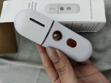 RUBYONLY -Depurador de piel ultrasónico limpieza facial espátula Facial con vibración, eliminador de espinillas, depurador Facial, pala de limpieza, Peeling de cavitación