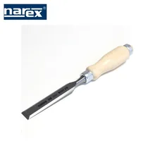 Стамеска плоская с деревянной(светлой) ручкой 20 мм, NAREX