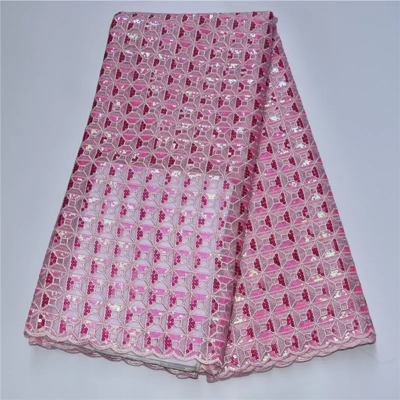 

Gold Trim African Dry Lace Fabric Swiss Voile With Stones High Quality Nigeria Laces 2020 Cotton Lace For Wedding