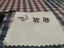 XIYANIKE-pendientes de plata de primera ley con forma de hoja para mujer, aretes pequeños, plata esterlina 925, Circonia cúbica, zirconia, circonita, zirconita, ajustable, hecho a mano