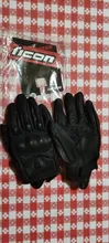 Guantes de motocicleta unisex de cuero y carbón para invierno, guantes de moto para hombre y mujer, para motocross, ATV