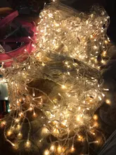 Curtain-Lights Led Icicle Christmas-Street-Garland Home-Decortion Garden Outdoor Party