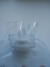 Botella de agua caliente transparente, calentador de mano de dibujos animados, Mini bolsas de agua caliente portátiles a prueba de explosiones