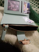 Nueva moda de la mujer billetera monedero mujer carteras para tarjeta de mujer pequeño cartera mujer broche Mini embrague 2021