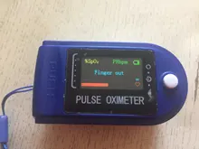 Oxímetro de pulso para dedo, pulsómetro portátil de frecuencia cardíaca y oxígeno, OLED, OLED, saturómetro, oxímetro